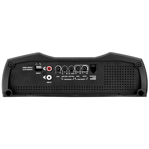 Taramps MD 1200.1 Amplifier 2 Ohms 1200 Watts RMS 1 Channel Full Range Car Audio System, Monoblock, LED Monitor Indicator, Class D Great for Subwoofer