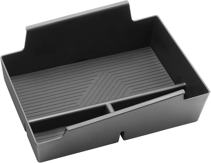 LUWU 2026 Sentra Center Console Organizer Compatible with 2026 Sentra Accessories Armrest Console Organizer Armrest Insert Tray Sentra S/SV/SR/SL 2026 Accessories Black ABS Material