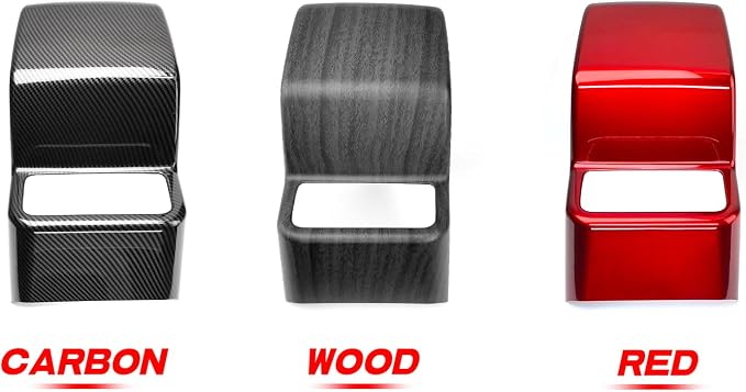 Rear Air Conditioning Vent Outlet Cover Trim Compatible with Kia K4 2025-2026 Accessories (Carbon Fiber Pattern)