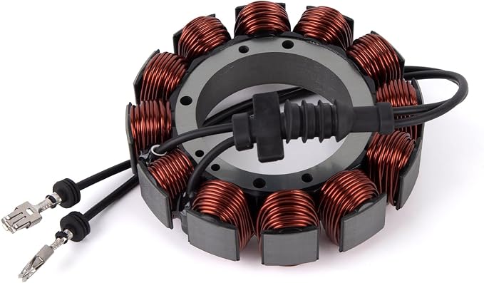 Tykick Stator for Harley Davidson Electra Glide Road King Road Glide 1999 2000 2001 45 AMP Replace 29987-99 2998799 29987-99A 2998799A 29987-99B 2998799B