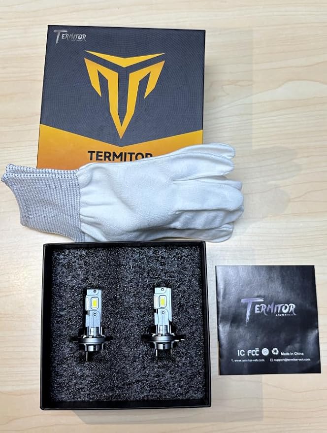Termitor H7 Light Plug & Play for ATV UTV Off Road, Pack of 2