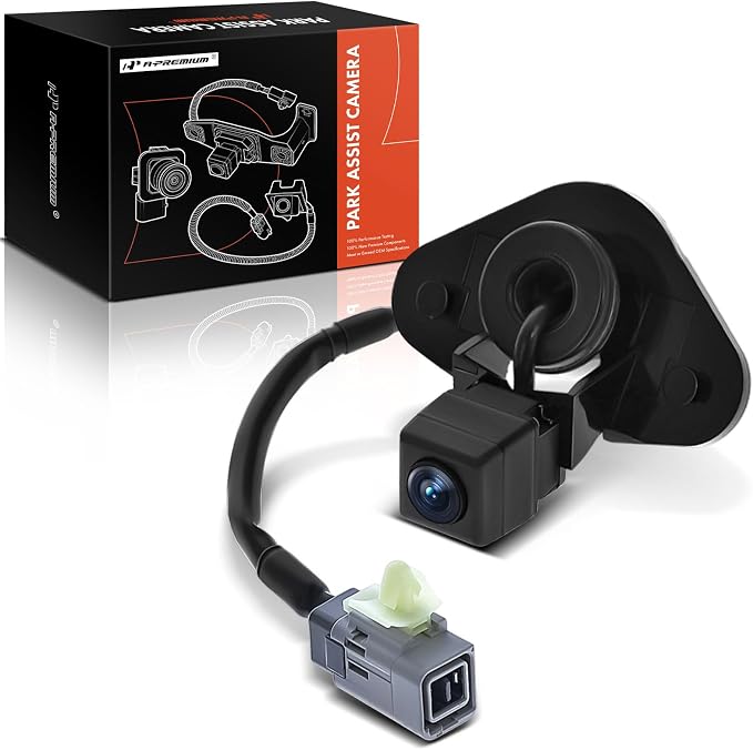 A-Premium Park Assist Camera Rear View Backup Reverse Camera Compatible with Subaru Outback, 2011-2014