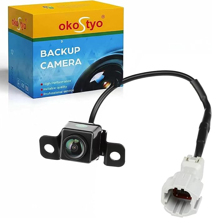 No. 95760-2V100 Rear View Backup Reverse Parking Camera/Rear View Camera | Compatible with Hyundai Veloster 1.6L Fits 2012 2013 2014 2015 2016 2017 [4 Pins] Replaces OEM Part#HY1960115 V52740037