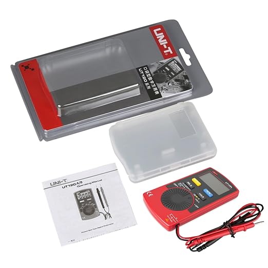 UNI-T UT120A Handheld Pocket Size Digital Multimeter AC/DC 600V Auto Range Continuity Buzzer Voltage Meters Testers