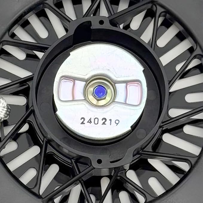 KINDZA Genuine Recoil Starter Assy 28400-Z5T-305ZB with Genuine Emblem 87521-Z5T-000 for Honda GX390 GX360 GX340 Engines Black Color