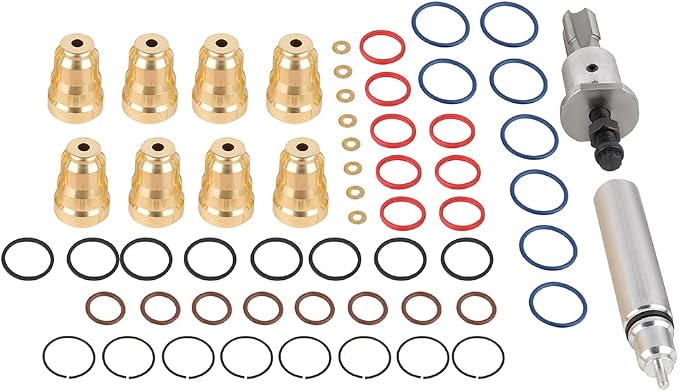 SCITOO F4TZ9F538A Injector Sleeve Cup Removal Installation Tool Kit Fit Ford For E-350 Club Wagon 2003,Ford For E-350 Econoline 1994-1998,Ford For E-350 Econoline Club Wagon 1994-2002
