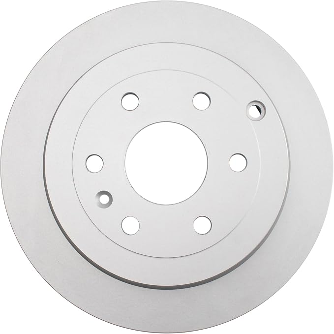 TRQ Rear Brake Rotors Set Vented Premium G-Coated Compatible with 2008-2017 Buick Enclave 2009-2017 Chevrolet Traverse 2007-2016 GMC Acadia 2017 Acadia Limited 2007-2010 Saturn Outlook