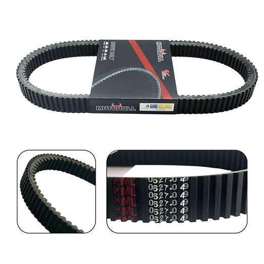 Drive Belt 0627-049 Compatible with Arctic Cat Bearcat 660 Wide Track Turbo (2006-2008) SNO Pro 600 (2013) SnoPro440 (2006-2008)