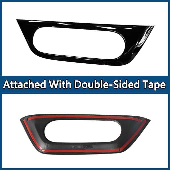 1 Pcs Center Air Conditioning A/C Switch Button Panel Frame Cover Trim for Chevrolet Trailblazer 2024-2026 Central Control Decoration Accessories (ABS Gloss Black)