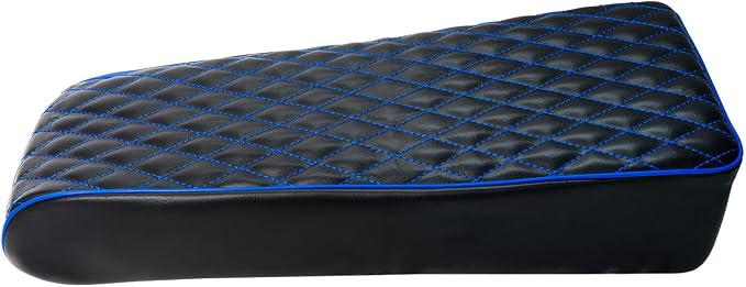 JMCHstore Upgraded 19'' Seat for Coleman ct200u, Baja DB30 (Blitz, Dirt Bug, Racer) ct200 200cc 196cc Motor 6.5HP Mini bike Trail Powersports Parts (Blue Diamond Stitch)