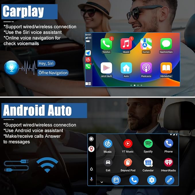 AWESAFE Car Stereo for Chevy Silverado Suburban Avalanche Impala Tahoe GMC Acadia 2007-2013, Android 13 Silverado Radio with CarPlay Android Auto Touch Screen with Backup Camera