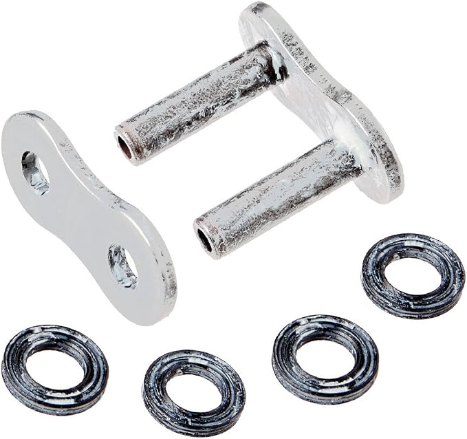 JT Chain JTC525X1R3NNRL (525 Series) Nickel X-Ring Rivet Type Connecting Link