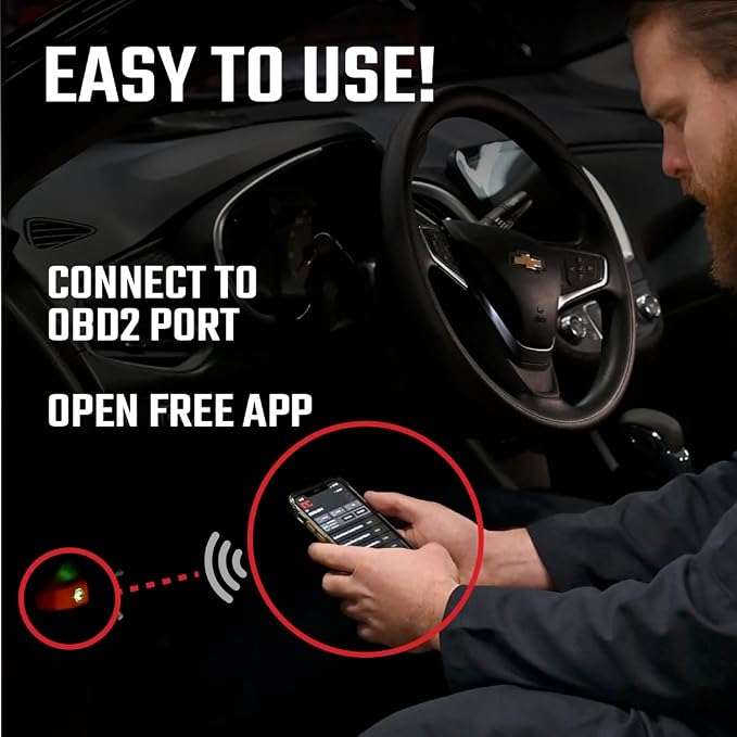 Repair Club Pro OBD II Scan Tool for iPhone and Android - No Subscription Fee - All System OBD2 Scanner All Vehicles 1996+