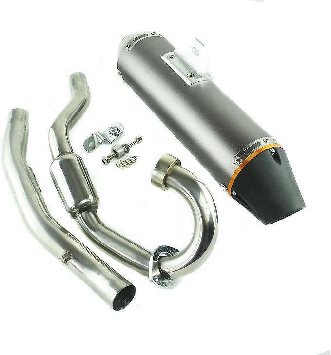 Motorcycle Full Exhaust Muffler System Pipe Slip On For TTR230 2005-2016