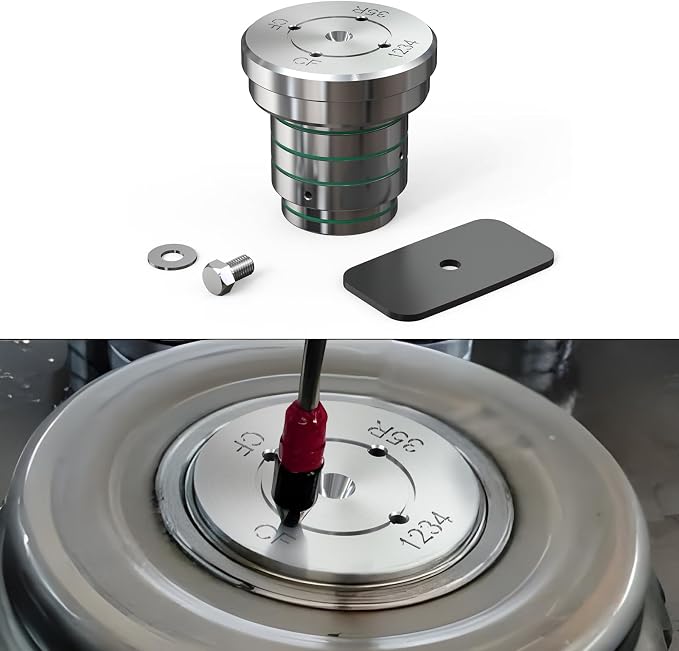 Bevinsee Reverse Drum Tester Compatible with Ford LS 6L80 6L90 35R/1-2-3-4 Transmission Testing Tool Leaks and Cracks Checking Tools