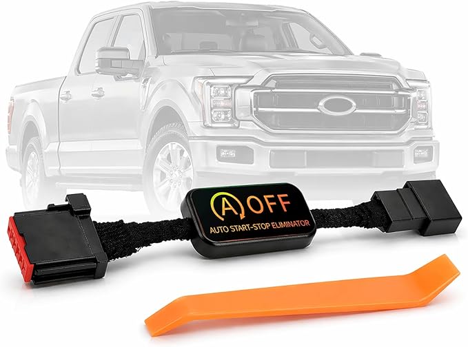 Auto Start Stop Eliminator for Ford F-150 2015-2020 All Trims, Keep Memory Disable Start Stop, Plug & Play Canceller, No Coding Required, Fits XL, XLT, Lariat, King Ranch, Platinum, Limited