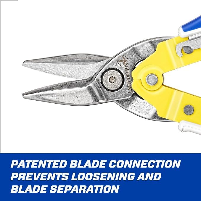 LENOX TOOLS Pliers, Straight Avitation Snips, With Durable Grip (LXHT14340)