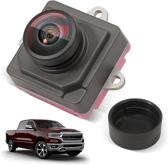 Rear View Backup Camera Compatible with Ram 2500 3500 6.4/6.7L 2019 2020 2021 2022 2023# 04672735AD 04672735AB