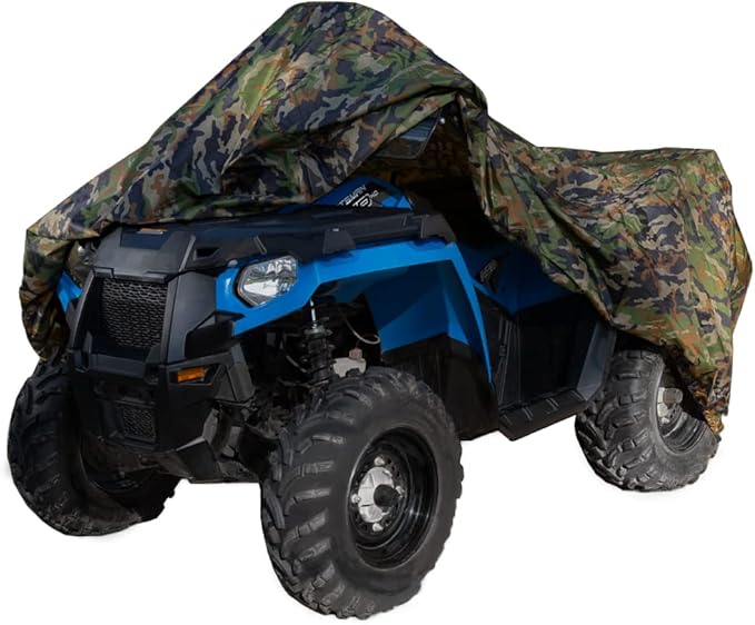 Dowco Guardian 26041-00 Indoor/Outdoor Water Resistant Reflective ATV Cover: Camo, XX-Large