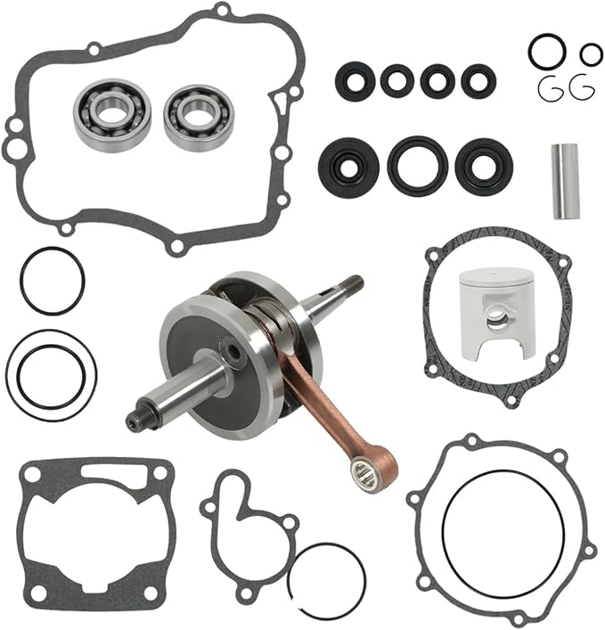 Silscvtt Engine Kit and Crankshaft and Piston Replacement for Yamaha YZ80 | 1993-2001 Replacement for 4ES-11400-02-00