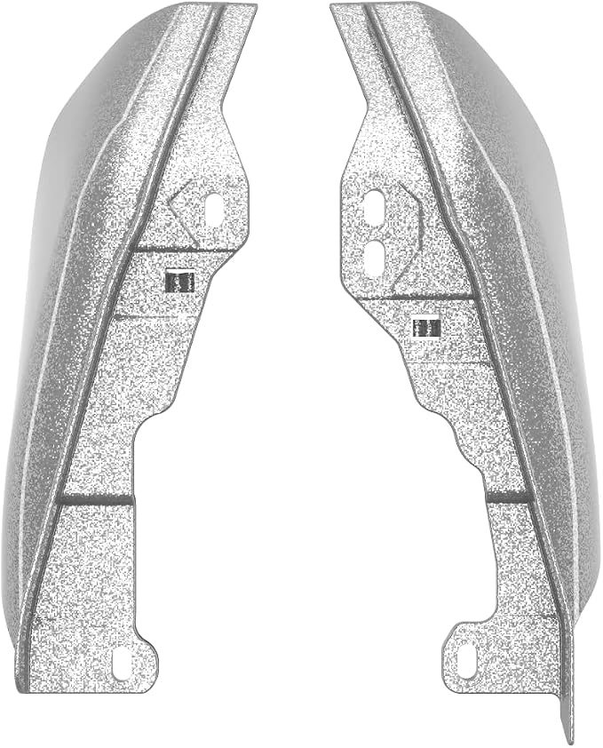 Advanblack 2024 RG Mid Frame Air Deflectors Compatible for Harley Touring Street Glide, Road King, Electra Glide, 2009-2025(Hard Candy Shattered Flake)
