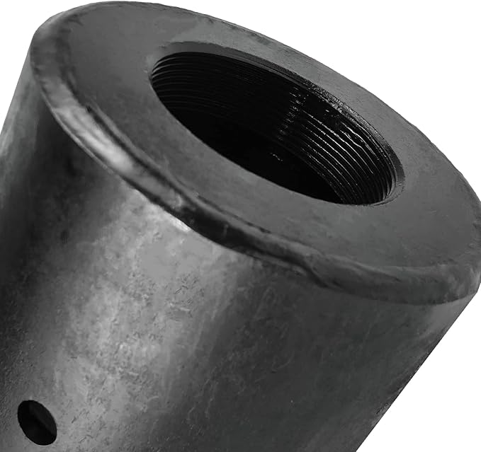 3.9 Inch(100mm) pile socket for JACKCHEN gasoline pile driver, black pile sleeve