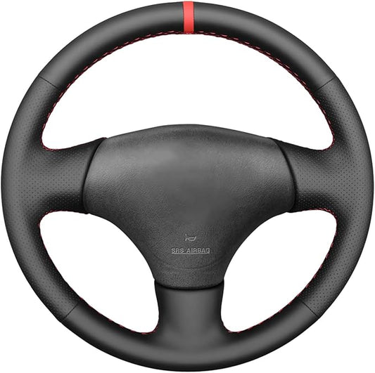 MEWANT Car Steering Wheel Cover for Mazda MX5 MX-5 Miata NB for Protege5 Made of Microfiber Leather Car Steering Wrap