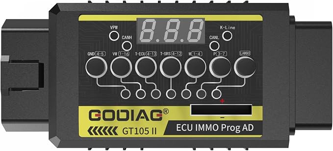 GODIAG GT107 Gear-Box Data Adapter for DQ250, DQ200, VL381, VL300, DQ500, DL501 + GT105 ECU AD Break Out Box ECU Connector