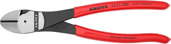 KNIPEX Tools High Leverage Angled Diagonal Cutters and TwinGrip Pliers Bundle
