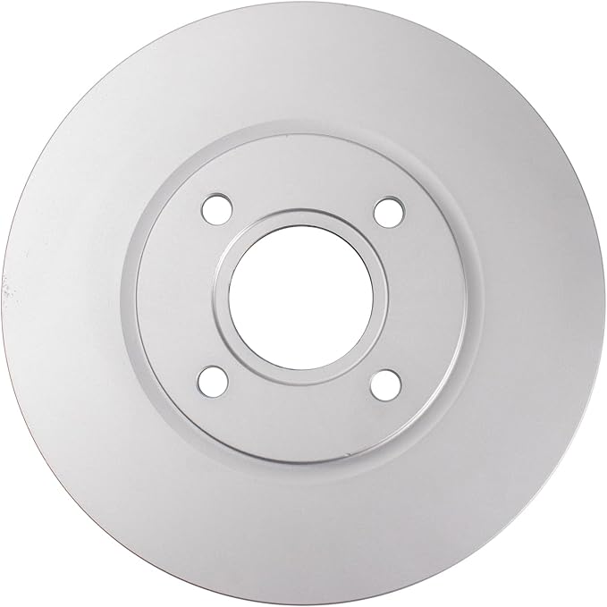 TRQ Front Brake Rotor Set G Coated Vented Compatible with 2014-2019 Ford Fiesta