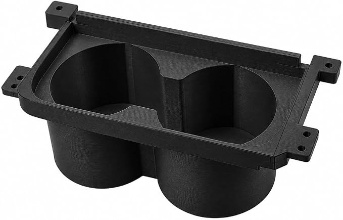 SplashNColor Ashtray Cupholder Replacement Compatible with Lexus LS430 2001-2003 – Secure Side Screw Mount | Restore Center Console Drink Storage | Cabin Repair Insert