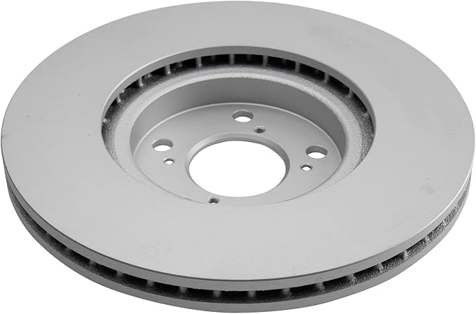 TRQ Front Brake Rotor Set G Coated Vented Compatible with 2007-2013 Acura MDX 2010-2013 ZDX 2014-2020 RLX 2009-2015 Honda Pilot