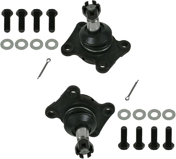 TRQ Front Lower Driver and Passenger Side Ball Joint Set Compatible with 1989 Toyota 4Runner 4WD 90-95 4Runner 4WD 1989 Pickup 4WD 90-95 Pickup 4WD