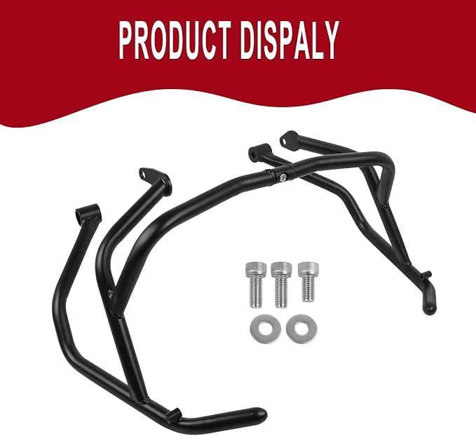 Highway Crash Bar Engine Guard Replacement for BMW F900R F900XR F 900R 900XR 2020 2021 2022 2023 2024(Upper)