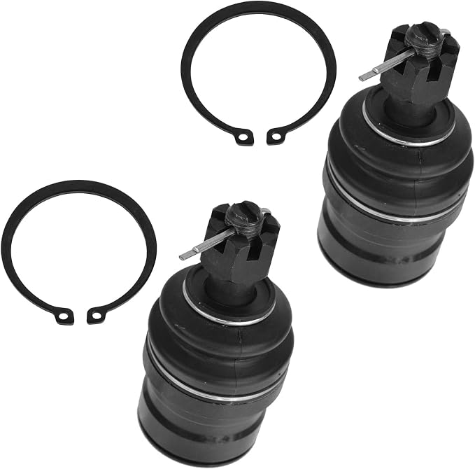 TRQ Front Lower Driver and Passenger Side Ball Joint Set Compatible with 1997-99 Dodge Dakota 4 Wheel Drive 1998-99 Durango 4 Wheel Drive