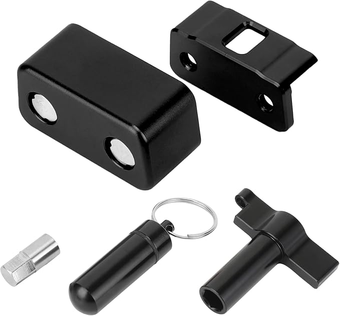 OBD Lock OBD2 Port Locking Tool, Metal OBD Port Protector for Cars, SUV, Trucks, OBD-II Anti Theft Protector Antitheft Accessories（Black）