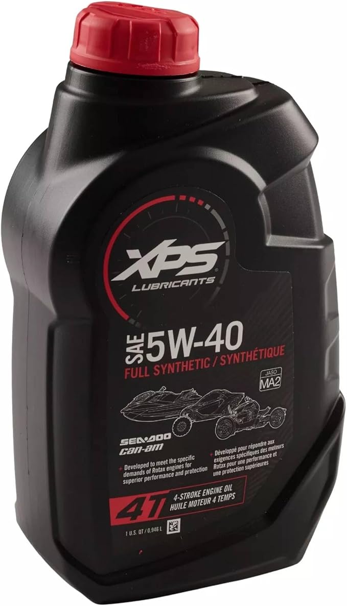 BRP OEM XPS 4T 5W-40 Synthetic Oil, 9779133, 9779492
