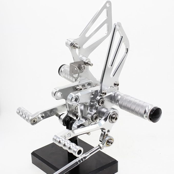 Sunrivery Motorcycle Rearsets Footpegs For GSXR750 GSX-R600 1996-2005,SV650/SV650S SV1000/S 1998-2014,GSXR1000 2000-2004