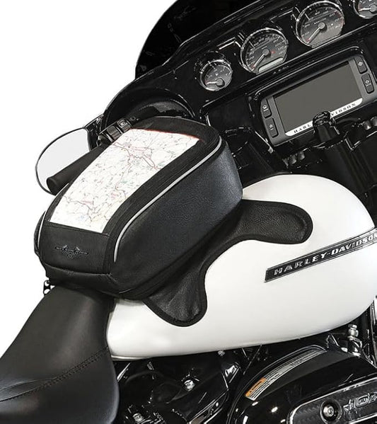Nelson Riggs NR-150 Journey Highway Cruiser Magnetic Tank Bag Black 7 Liters