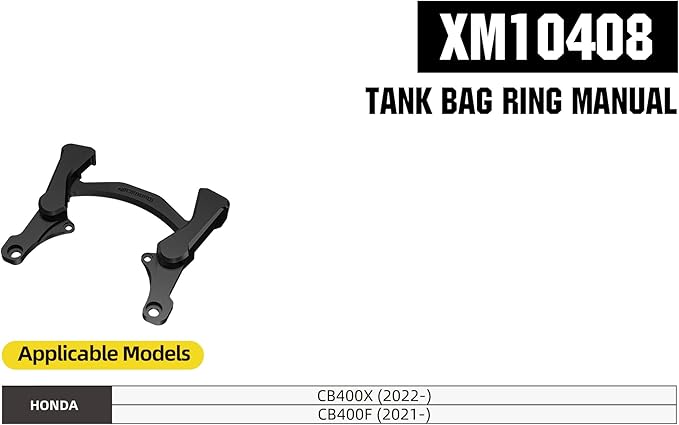 Rhinowalk Motorcycle Tank Bag Magnetic Quick Release 5-6.5L Expandable Capacity Motorbike Storage Bag Backpack with Rain Cover (XM10408)