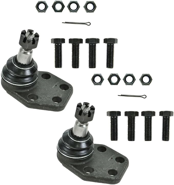 TRQ Front Lower Ball Joint Set Compatible with 2000-2001 Dodge Ram 1500
