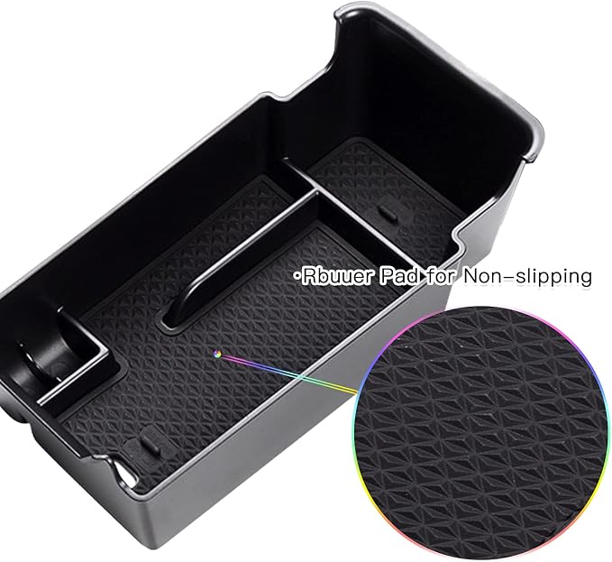 SKTU for 2023 2024 2025 2026 Buick Envision Center Console Organizer for 2021 2022 2023 2024 2025 2026 Buick Envision Accessories Insert ABS Materials Console Tray with Coin and Sunglasses Holder