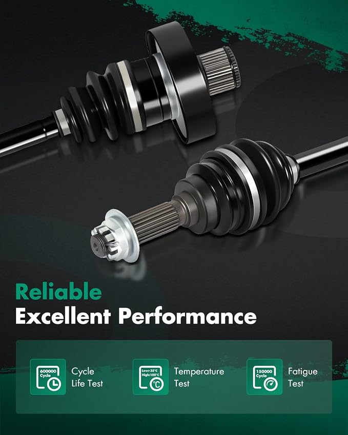 SCITOO CV Axle Shaft Assembly fits for Suzuki King Quad 450 500 700 750 Rear Left Right 64901-31G41