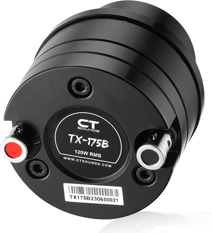 CT Sounds TX-175B 1.75” 480-Watt Neodymium Super Tweeters, Pair