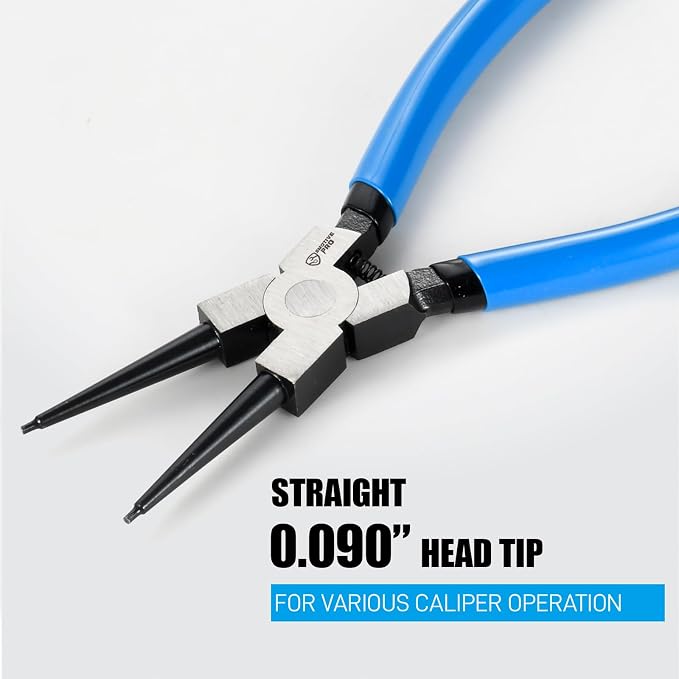 SMOTIVEPRO 9" Internal Snap Ring Pliers – Professional Circlip Tool for Automotive Transmission & Engine Repair, Durable CR-V Steel Construction