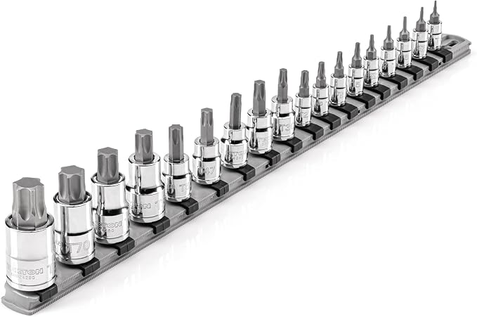TEKTON Torx Bit Socket Set, 18-Piece | SHB99103
