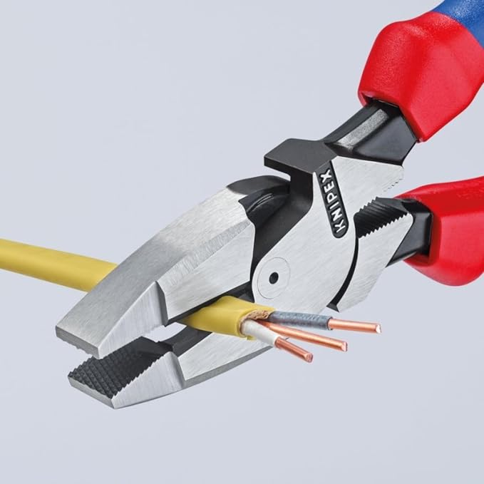 09 02 240 SB Lineman’S Pliers 9, 45" with Soft Handle In Blister Packaging
