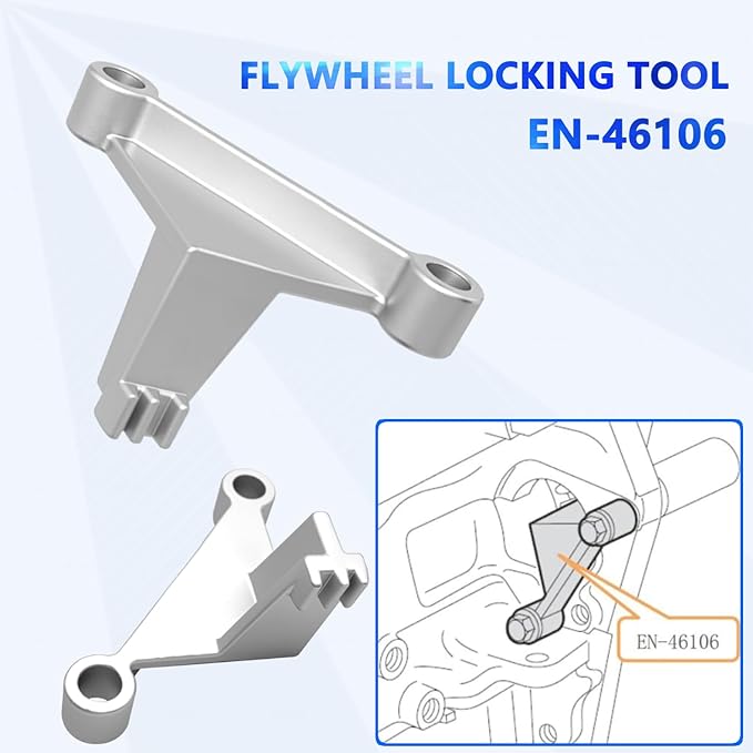 ZKTOOL 6Pcs Camshaft Retaining Aligning Timing Tool Set Compatible with GM Cadillac Buick Chevrolet Pontiac Saab 2.8 2.9 3.0 3.2 3.5 3.6 3.7 4.2 Engine, OEM J-44221 EN-48383 EN-46105 EN-46106 EN-46111