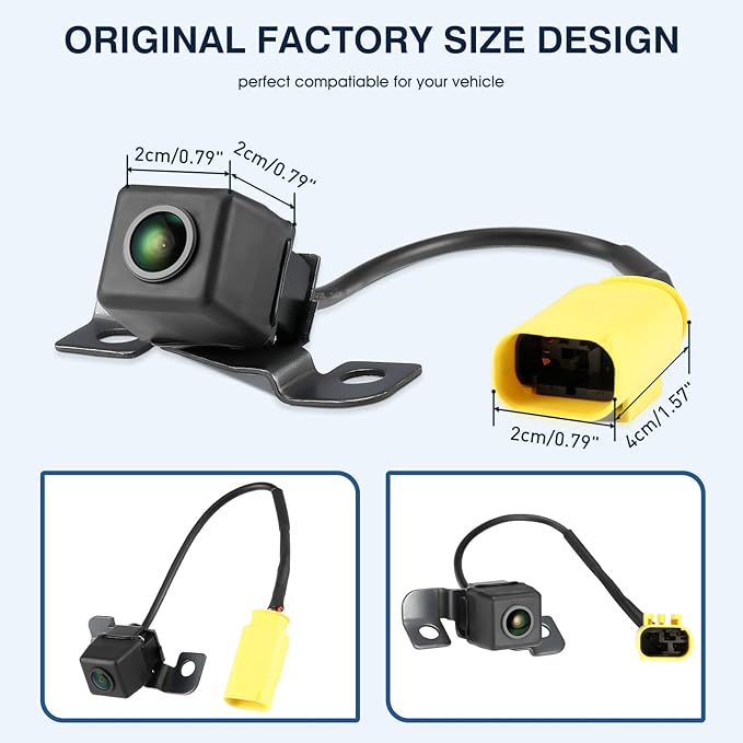 95760-2P202 Rear View Backup Camera Fit for KIA Fit for Sorento 2011 2012 2013, Reversing Parking Assist Camera Replaces 592-267 957602P000 957602P201