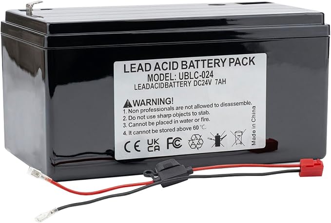 Battery Pack for Ride on Car UTV Kids Ride on Toys (24V, 7Ah, Lead Acid)